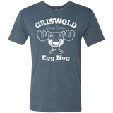 Griswold Christmas Egg Nog Men's Triblend T-Shirt