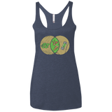 Mikey Diagram Women's Triblend Racerback Tank