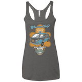 Haunt Van Women's Triblend Racerback Tank