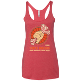 Vote Bacon In 2018 Women's Triblend Racerback Tank
