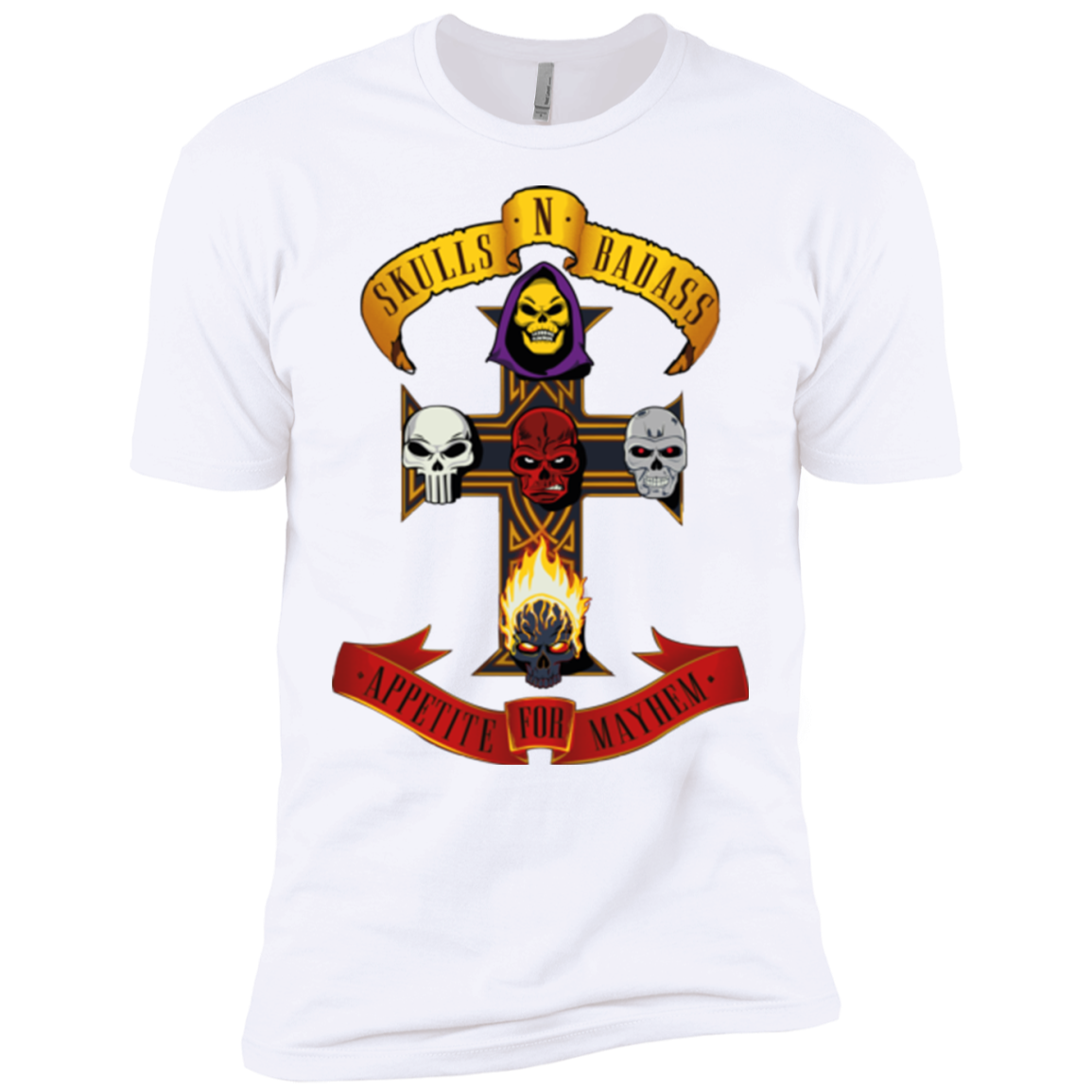 Skull And Badass Men's Premium T-Shirt