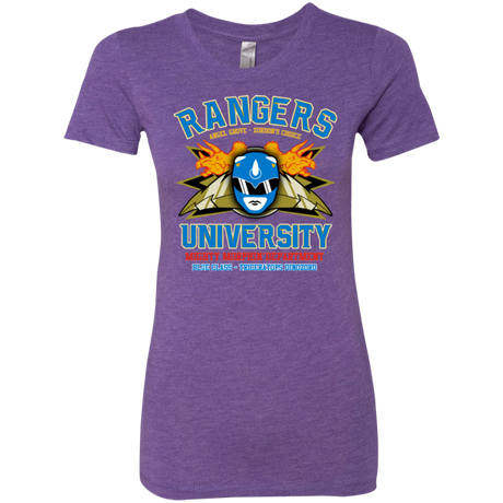 Rangers U Blue Ranger Women's Triblend T-Shirt