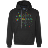 We came in peace Premium Fleece Hoodie
