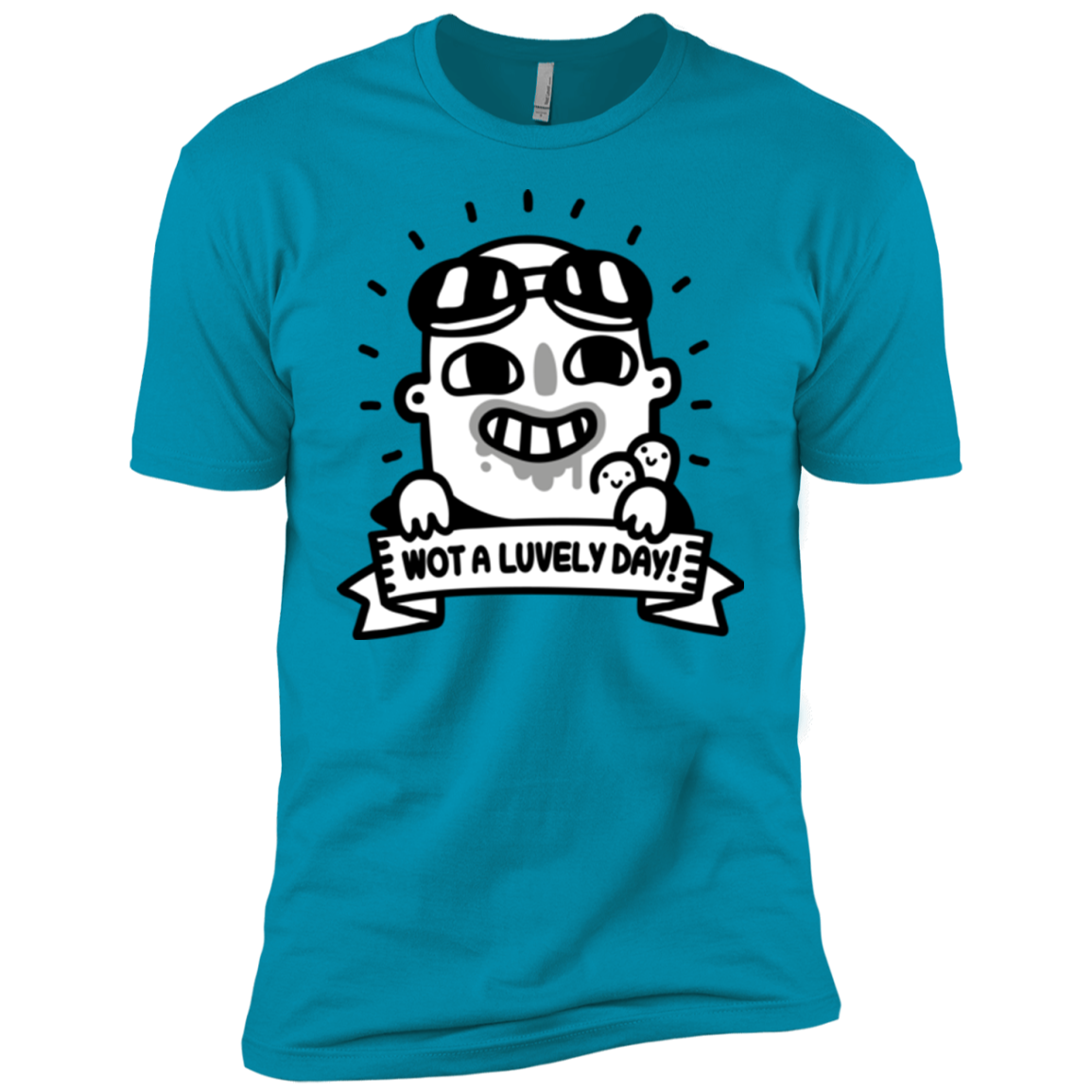 Wot A Luvely Day Boys Premium T-Shirt