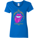 Stones World Tour Women's V-Neck T-Shirt