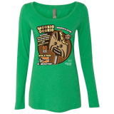 Wookie Cookie Women's Triblend Long Sleeve Shirt