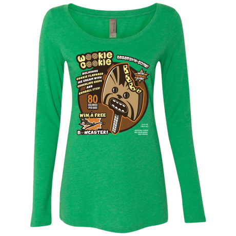 Wookie Cookie Women's Triblend Long Sleeve Shirt