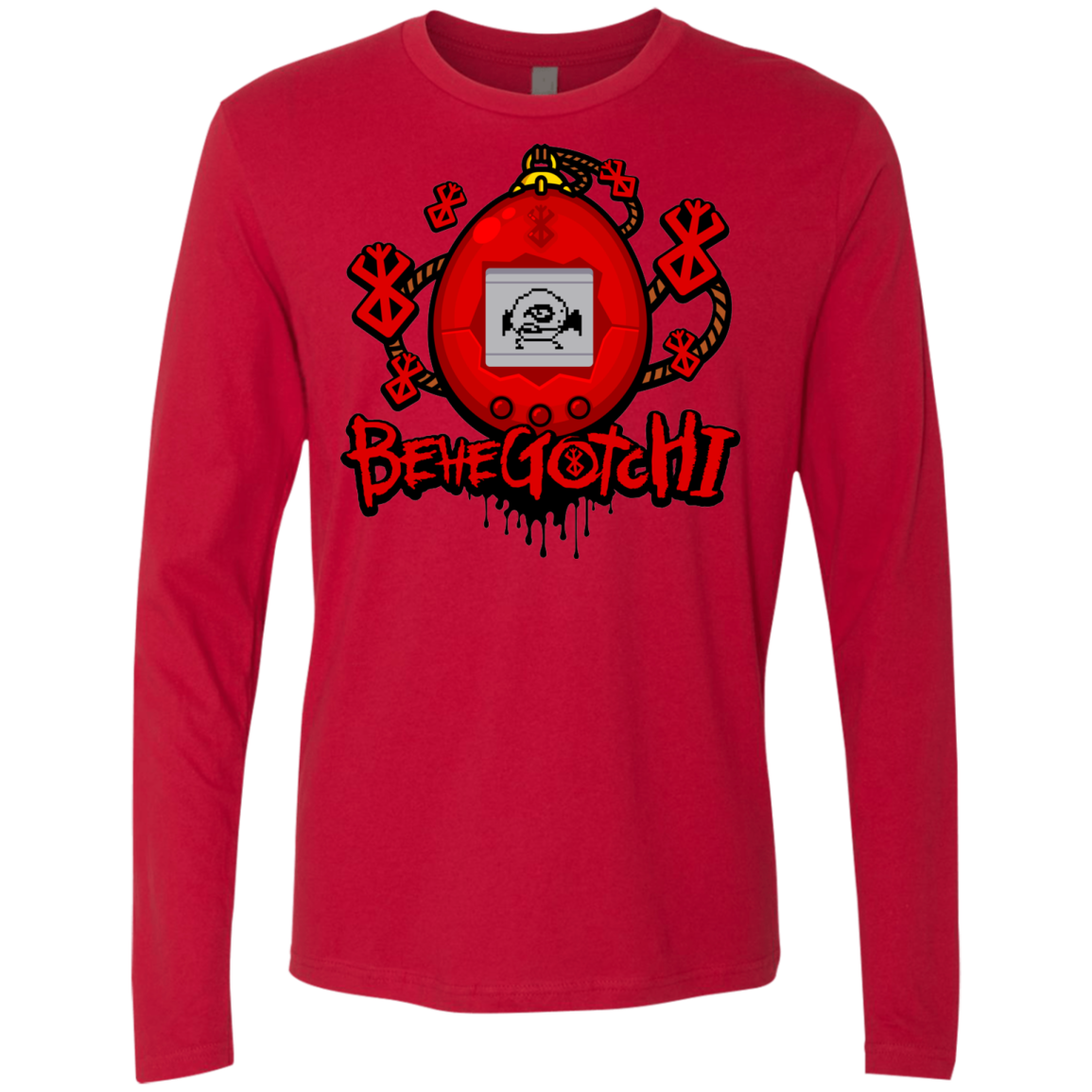 BeheGotchi Men's Premium Long Sleeve