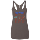 Cantina Bar Women's Triblend Racerback Tank