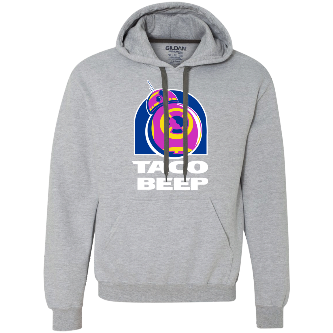 Taco Beep Premium Fleece Hoodie