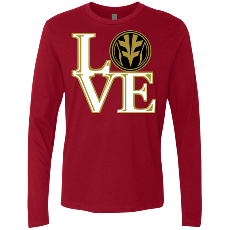 White Ranger LOVE Men's Premium Long Sleeve