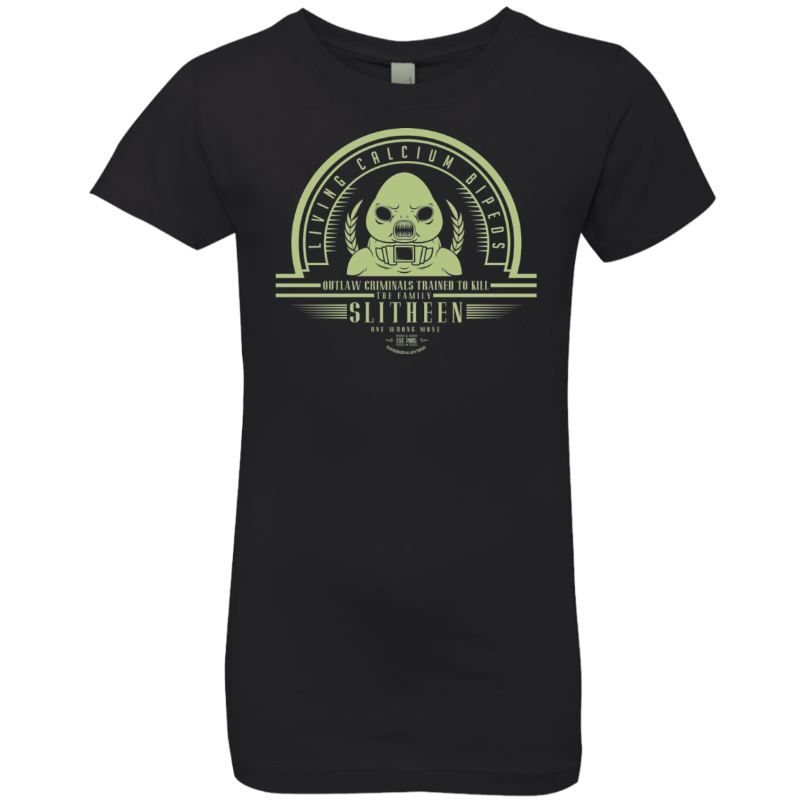 Who Villains Slitheen Girls Premium T-Shirt