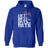 Bats on Bats on Bats Pullover Hoodie