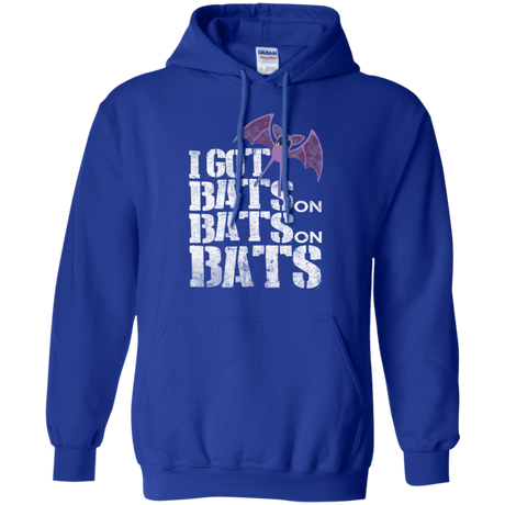 Bats on Bats on Bats Pullover Hoodie