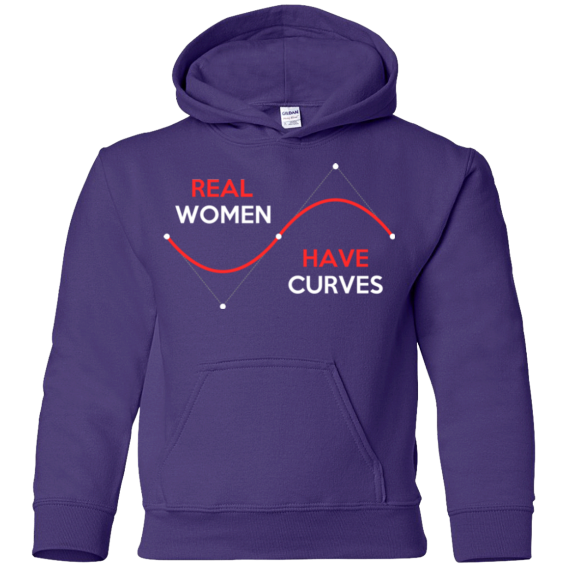 Real Women Youth Hoodie