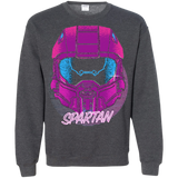 Spartan Helmet 80's Crewneck Sweatshirt