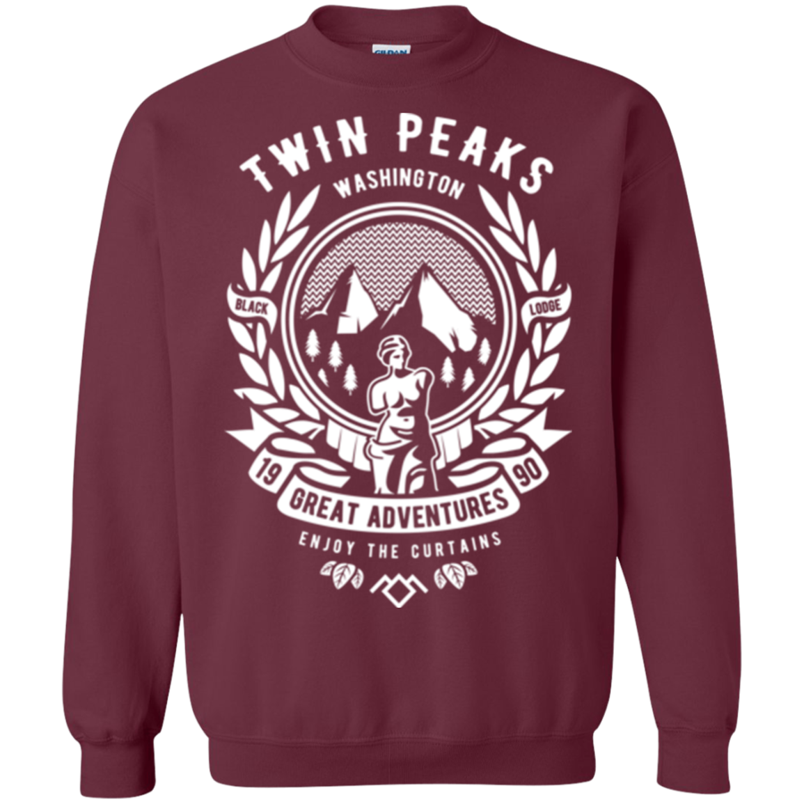 ENJOY THE CURTAINS Crewneck Sweatshirt