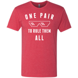 One pair Men's Triblend T-Shirt