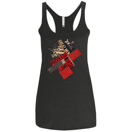 the moment Women's Triblend Racerback Tank