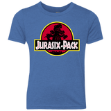 T-Shirts Vintage Royal / YXS Jurasix-Pack Youth Triblend T-Shirt