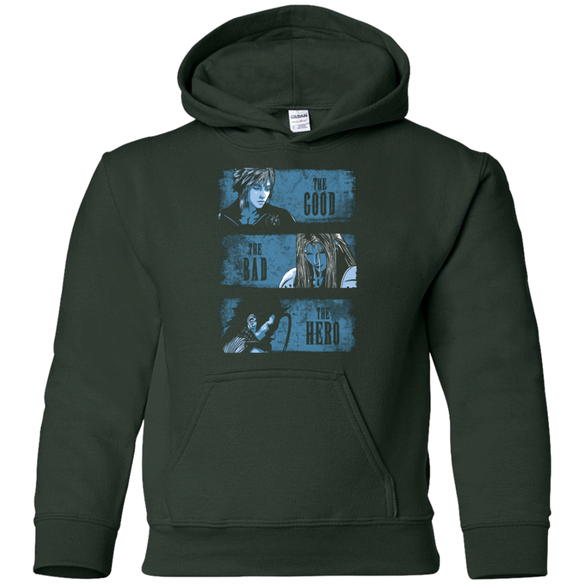 The Good the Bad and the Hero Youth Hoodie