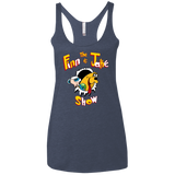 The Finn and Jake Show Women's Triblend Racerback Tank