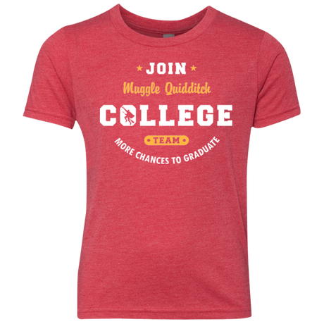 Muggle Quidditch Youth Triblend T-Shirt