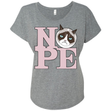 All You Need is NOPE Triblend Dolman Sleeve