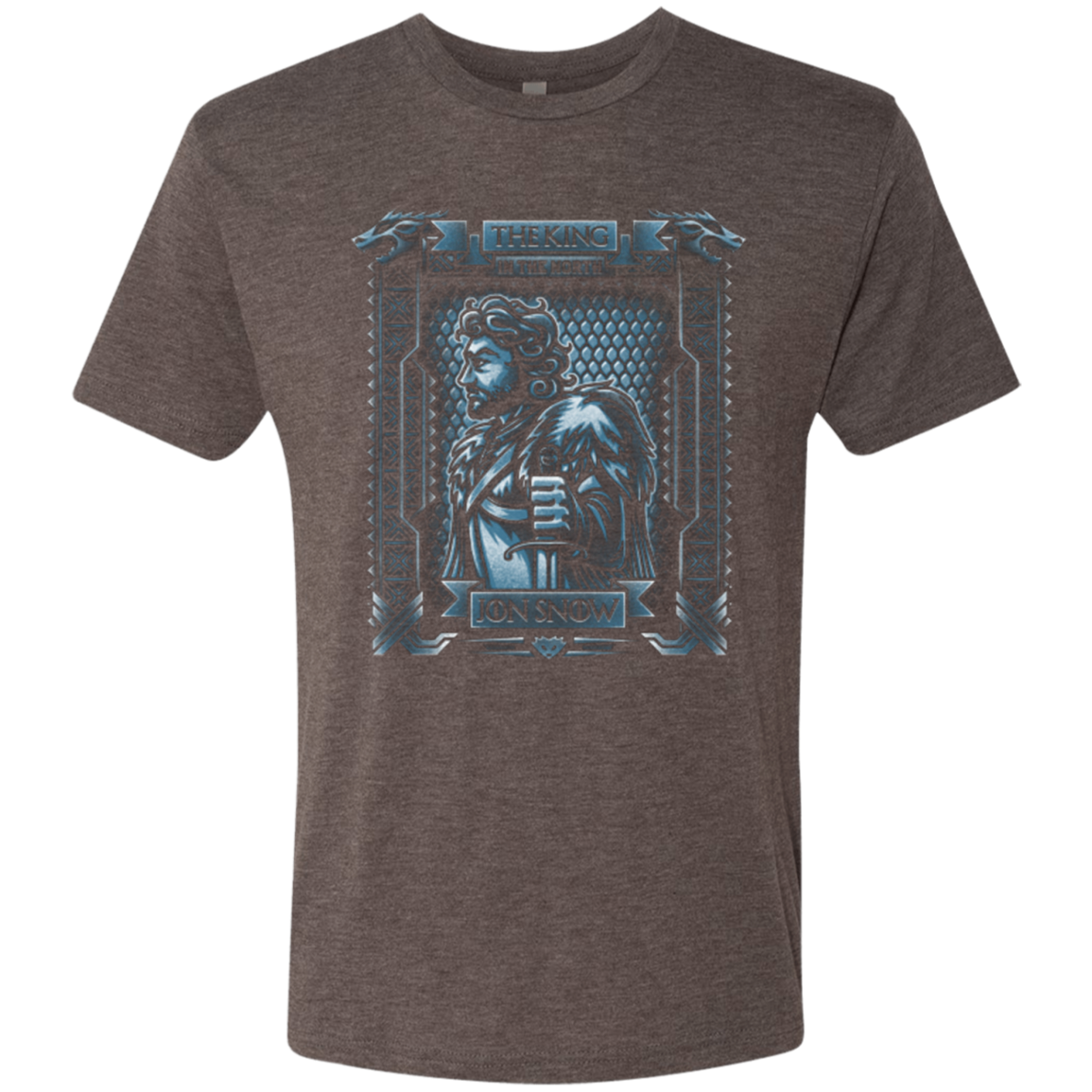 Jon Snow King in the North Men's Triblend T-Shirt