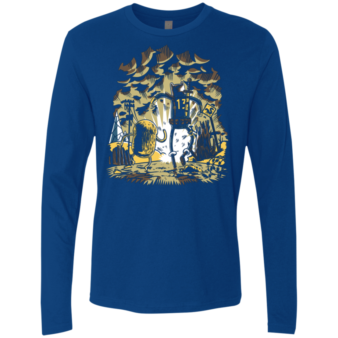 wasteland time Men's Premium Long Sleeve