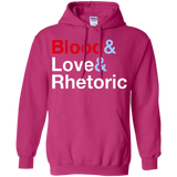 Blood Love Rhetoric Pullover Hoodie