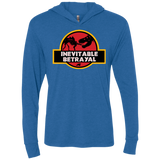 JURASSIC BETRAYAL Triblend Long Sleeve Hoodie Tee