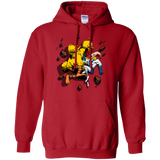 Big Bird and Worm Pullover Hoodie