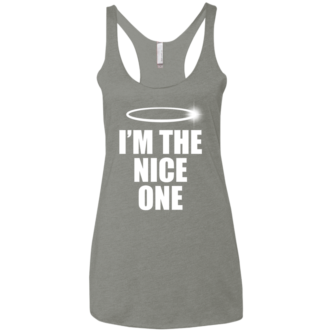Nice One Women's Triblend Racerback Tank