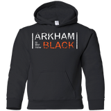 Arkham Black Youth Hoodie