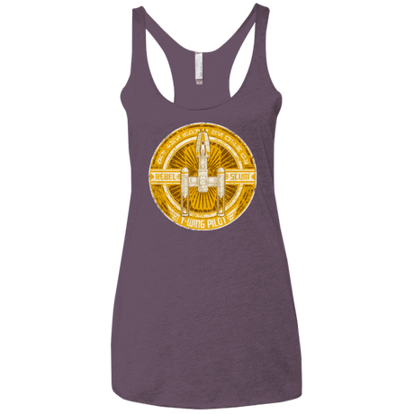 Y-Wing Scum Women's Triblend Racerback Tank