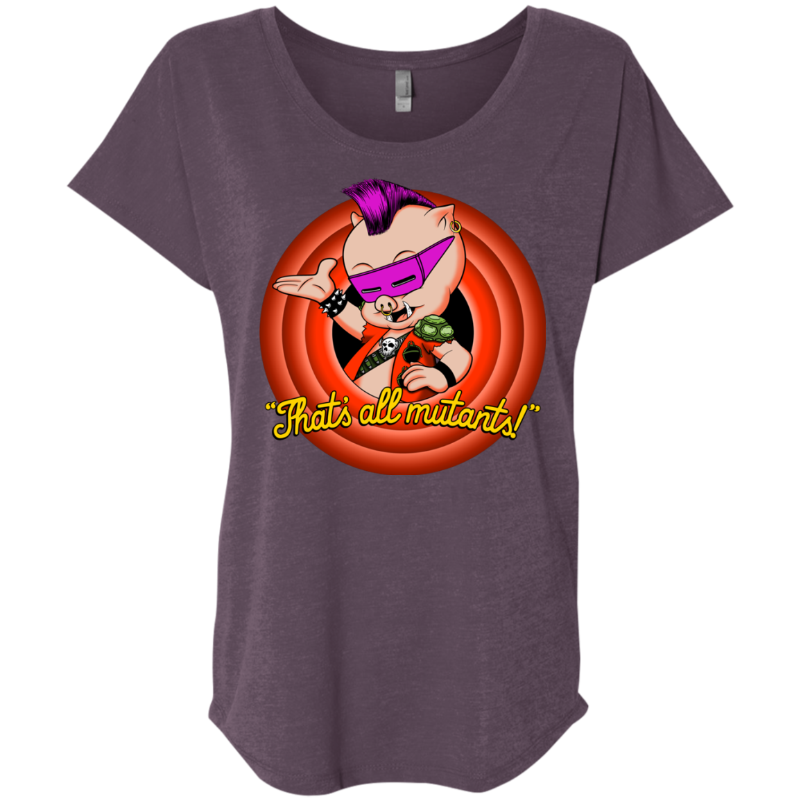 Thats all Mutants Triblend Dolman Sleeve