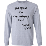 Emergency Donut Men's Long Sleeve T-Shirt