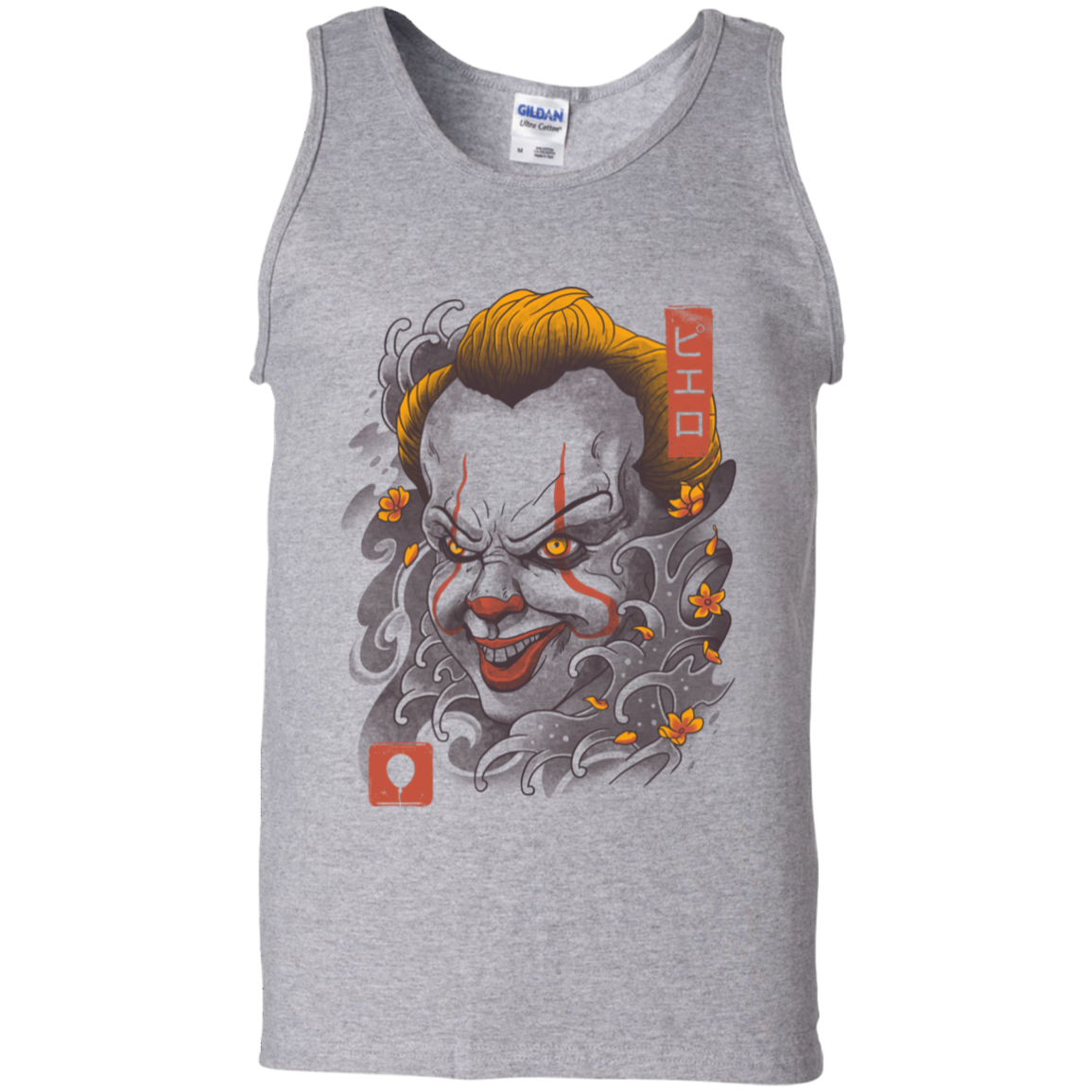 Oni Clown Mask Men's Tank Top