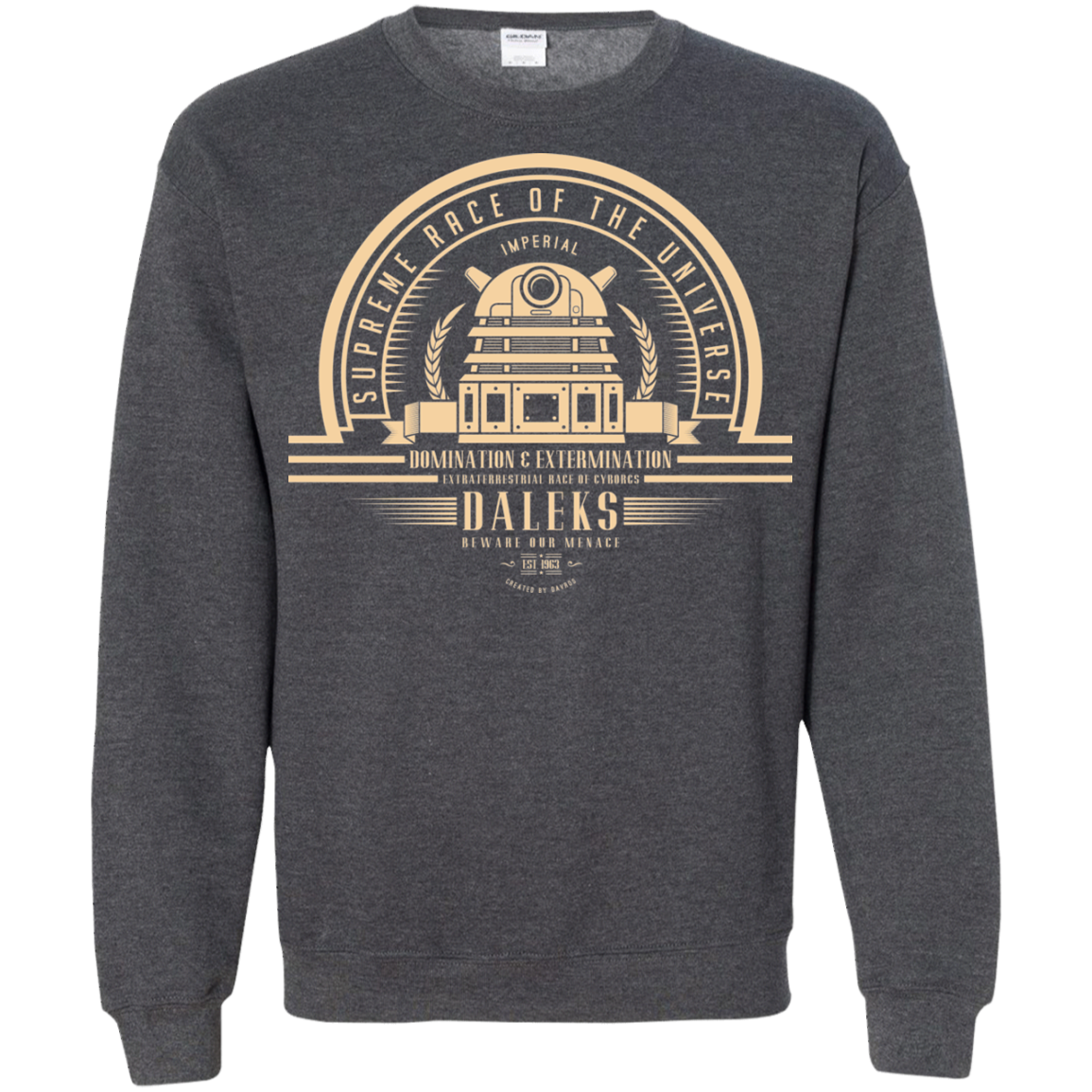 Who Villains Daleks Crewneck Sweatshirt