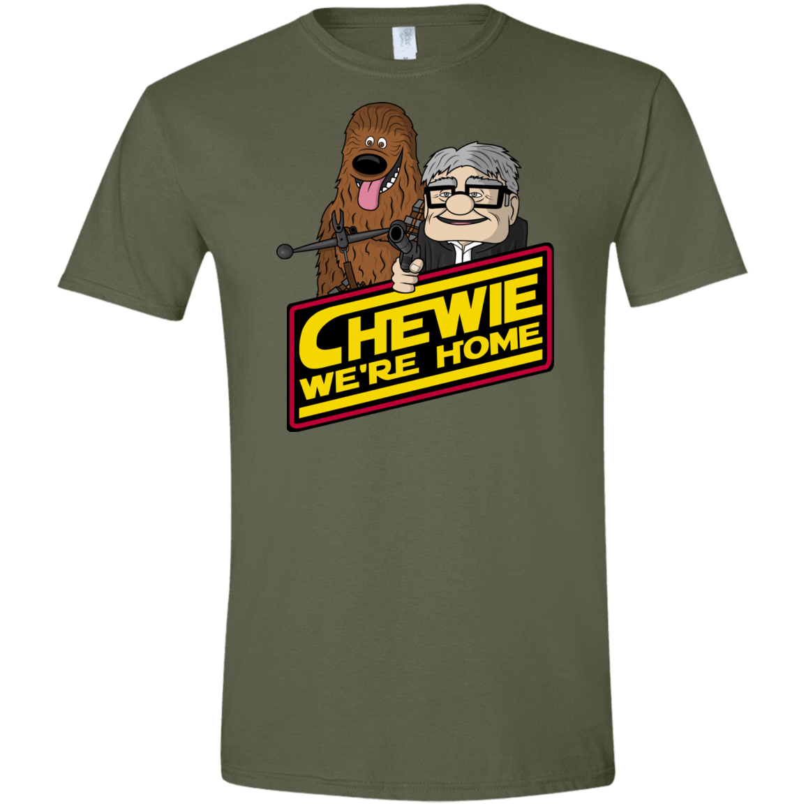 We're home Men's Semi-Fitted Softstyle