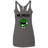 Mr Special Women's Triblend Racerback Tank