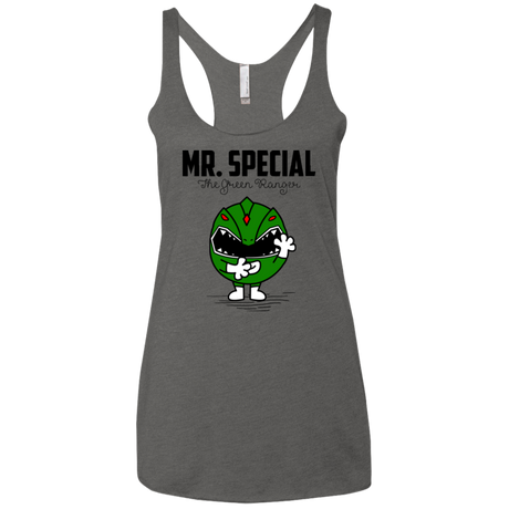 Mr Special Women's Triblend Racerback Tank