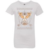 Vitruvian Aang (1) Girls Premium T-Shirt