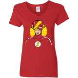 The Crimson Sane Women's V-Neck T-Shirt