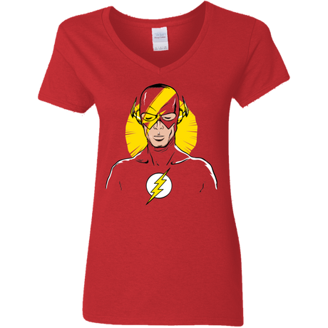 The Crimson Sane Women's V-Neck T-Shirt