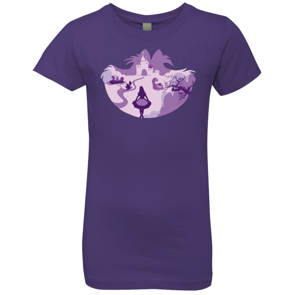 Alice Portrait Pop Girls Premium T-Shirt