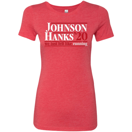 Johnson Hanks 2020 Women's Triblend T-Shirt