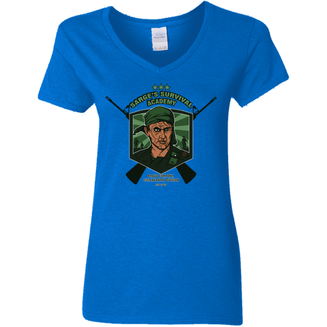 Sarges Survival Women's V-Neck T-Shirt