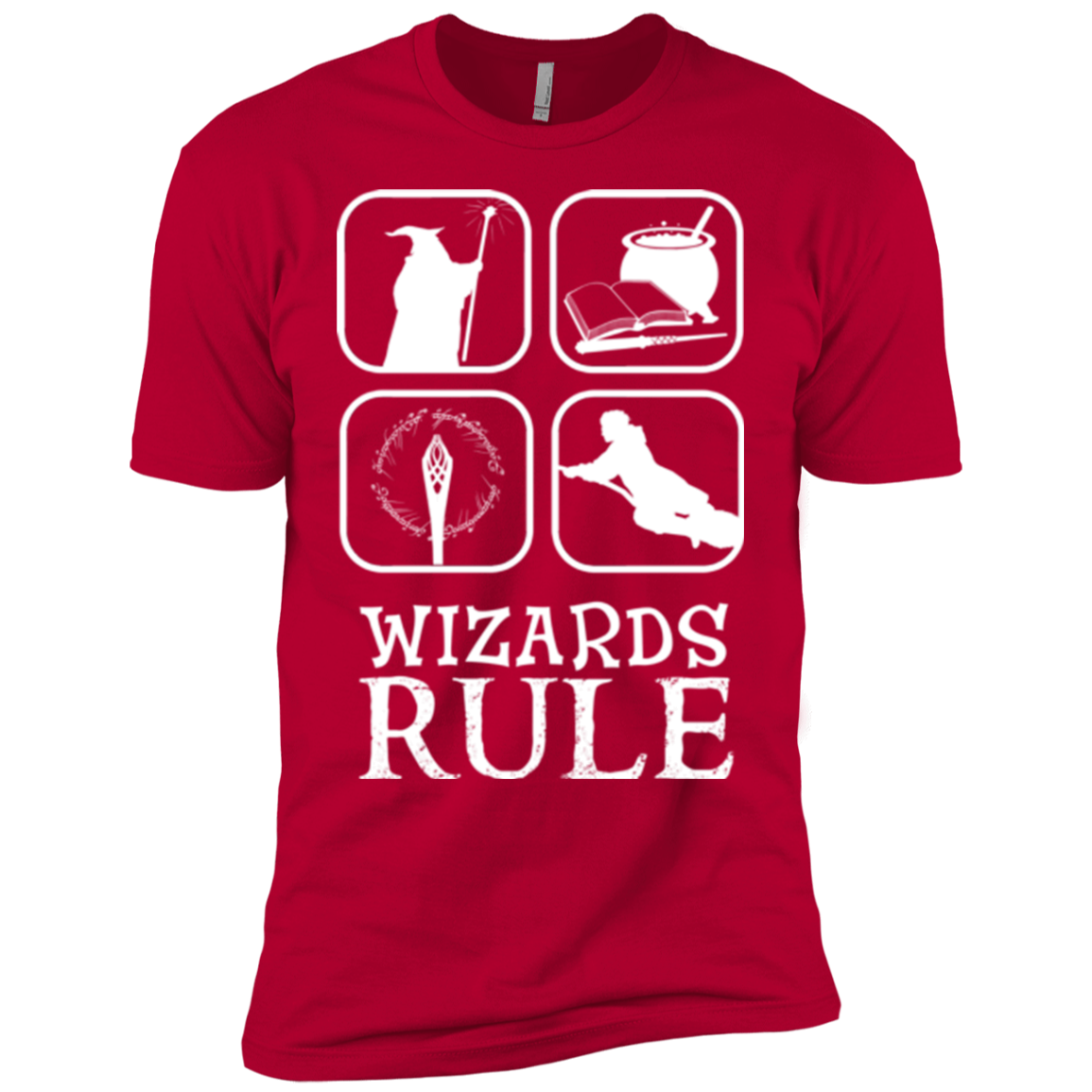 Wizards Rule Boys Premium T-Shirt